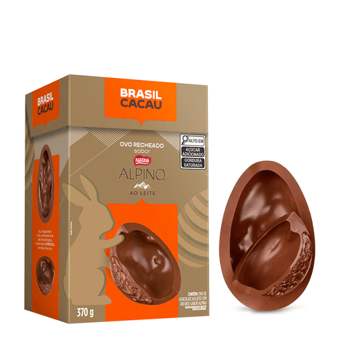 Ovo de Páscoa Recheado Alpino® Nestlé® 370g